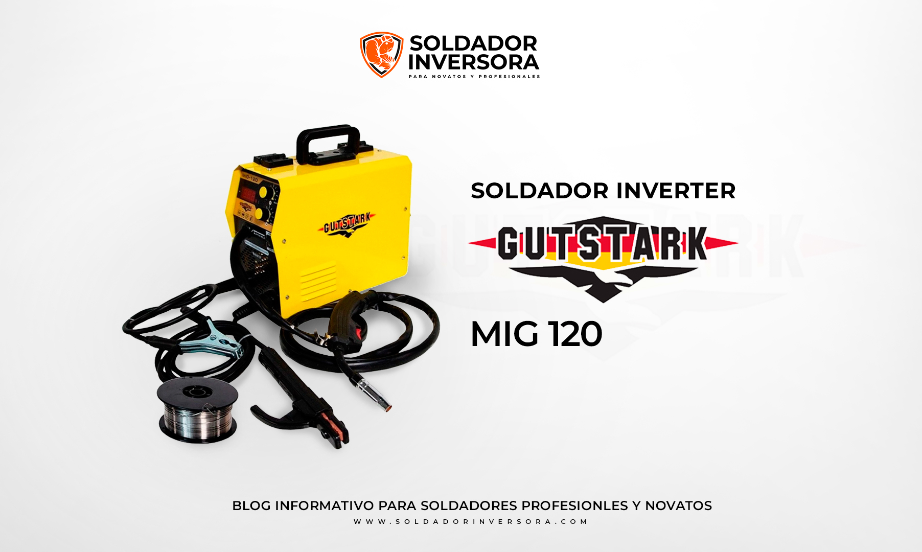 soldadora inversora gutstark mig 120